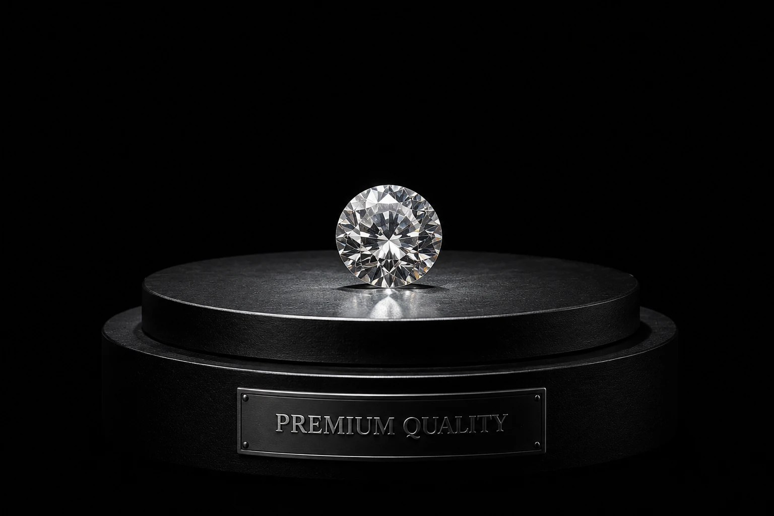 Split graphic: a premium product presented like a diamond under a spotlight, next to a generic website funnel that looks like everyone else